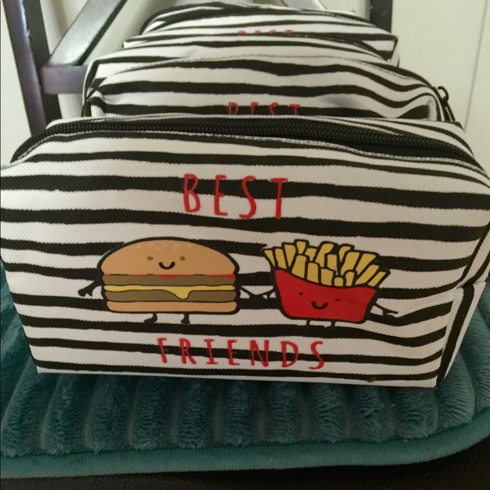 Best Friends Square Pencil  case